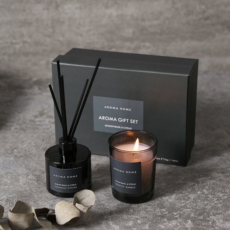 Candle Containers - 2 Stuks Geschenkdoos Set Aromatherapie Essentiële