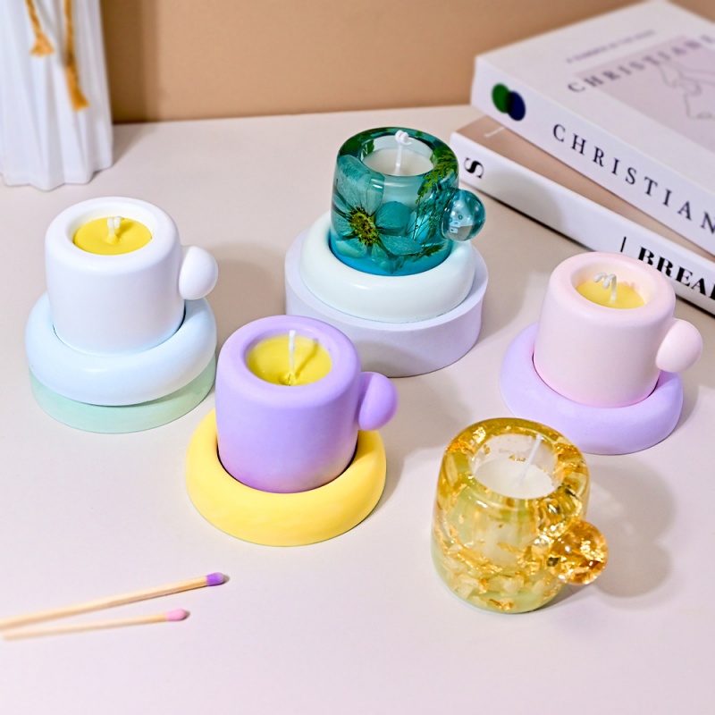 3D Mok Met Coaster Siliconen M - Candle Containers recensie en prijs