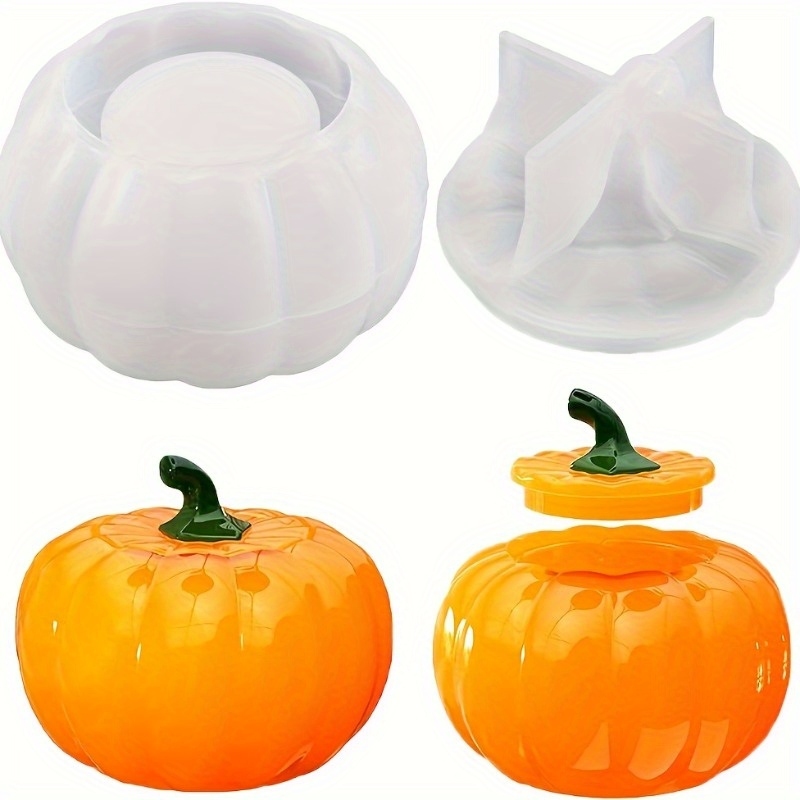 2 stks Pompoenpot Siliconen Ma - Candle Containers recensie en prijs