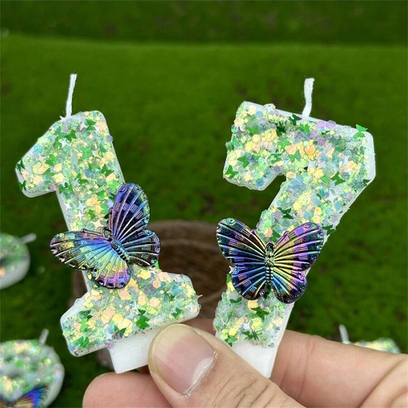 1Pc Groene Pailletten Nummer 0 - Paraffin Wax recensie en prijs