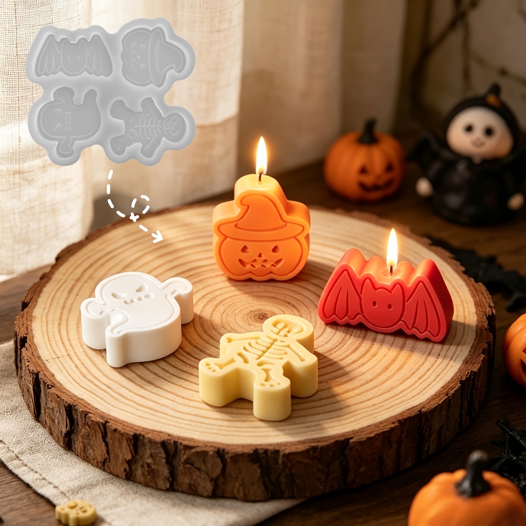 4-delige siliconenhars malset  - Candle Molds recensie en prijs